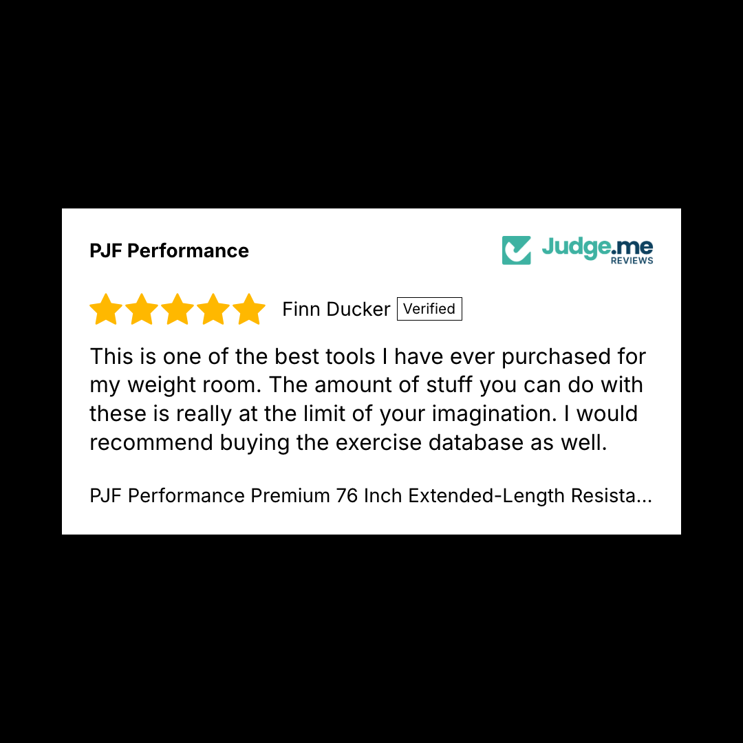 5-star verified review from Finn Ducker: One of the best tools I have ever purchased for my weight room. I would recommend buying the exercise database as well.